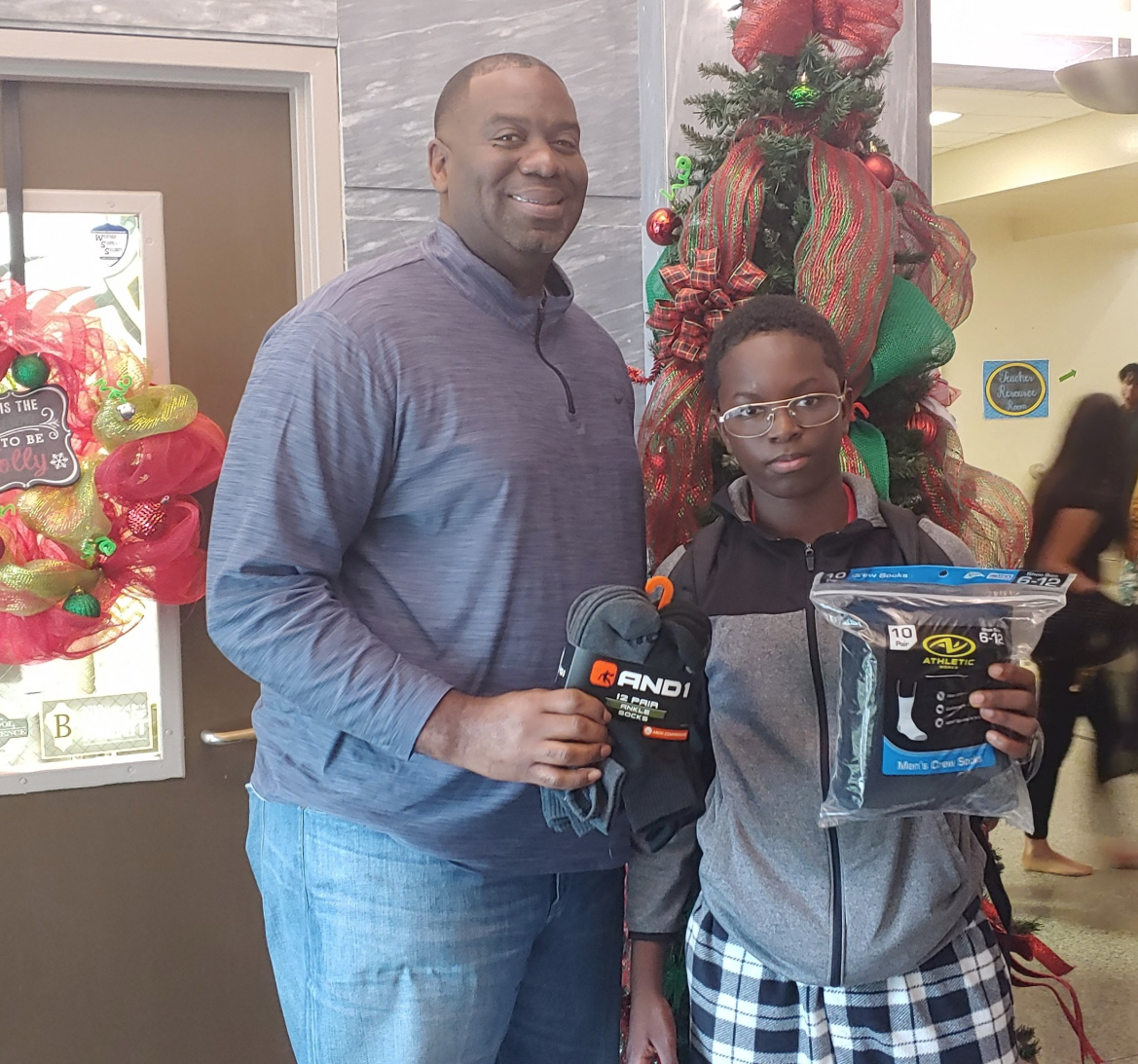 Chase Neyland sock drive